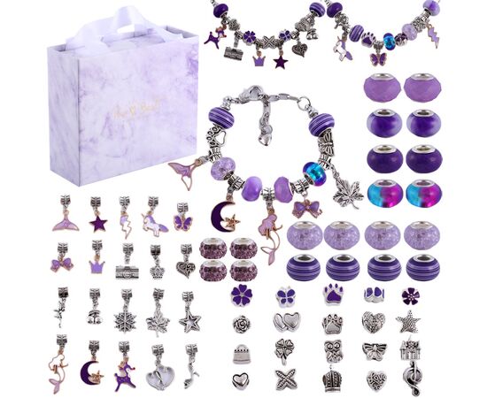 Набор для создания украшений фиолетовый